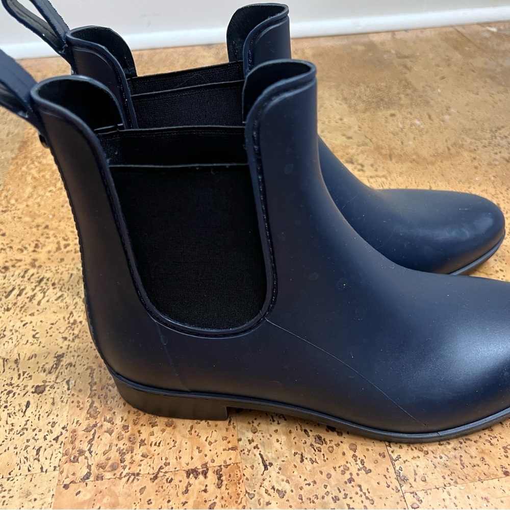 Sam Edelman Navy Blue Ankle Rain Boots